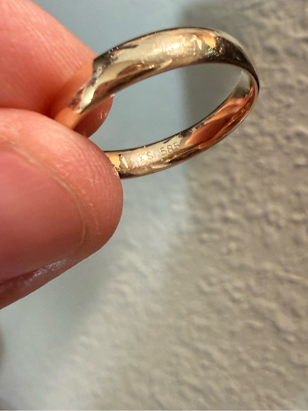 Kendra Scott Polished 14k Gold Devin Band Ring - size 8 - Picture 5 of 7